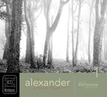 Cover art for Beethoven: Early Quartets shows a stand of slender tree trunks covered by vines, photo by Rory Earnshaw